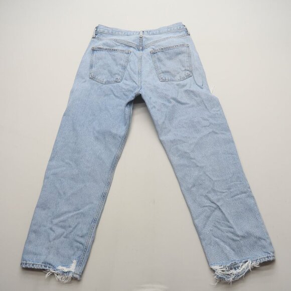 Agolde 90's Crop Jeans in Echo Size 27 - Picture 5 of 13